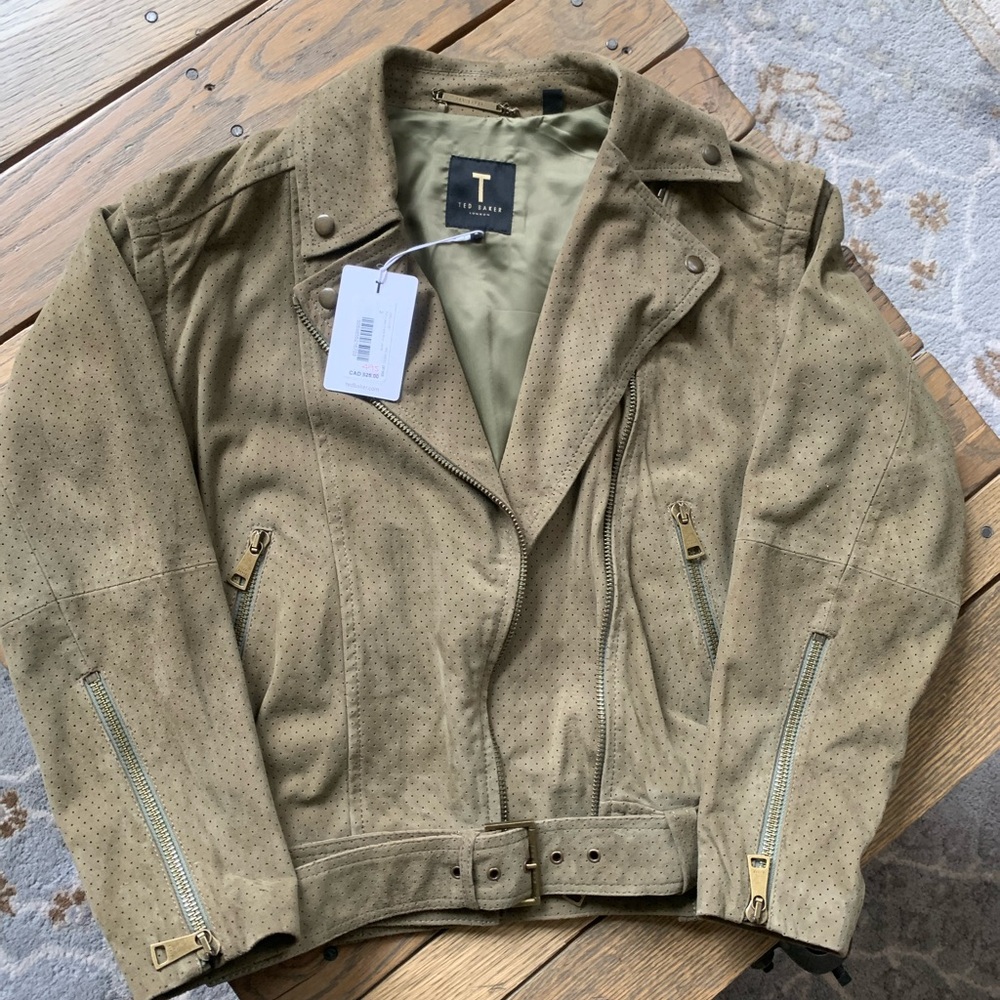 Tan Suede Jacket